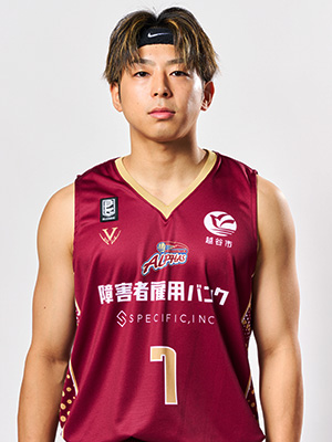 越谷アルファーズ 松山駿 レプリカユニフォーム 越谷アルファーズ 松山駿 選手 明るかっ レプリカユニフォーム